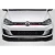 2015-2021 Volkswagen GTI RZ Front Lip Under Spoiler - 2 Piece - image 1