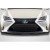 2015-2018 Lexus RC Series RC200T RC350 SBZ Front Lip Under Spoiler - 1 Piece ( F-Sport Model Only ) - image 1