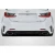 2015-2018 Lexus RC Series RC200T RC350 SBZ Rear Diffuser - 1 Piece - image 2