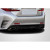 2015-2018 Lexus RC Series RC200T RC350 SBZ Rear Diffuser - 1 Piece - image 2