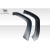 2011-2022 Jeep Grand Cherokee SRT Look Rear Fender Flares - 4 Pieces - image 11