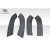 2011-2022 Jeep Grand Cherokee SRT Look Rear Fender Flares - 4 Pieces - image 7