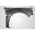 2008-2014 Subaru Impreza WRX STI 2011-2014 Impreza WRX VRS 8MM Front Fenders - 2 Piece - image 3