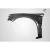 2008-2014 Subaru Impreza WRX STI 2011-2014 Impreza WRX VRS 8MM Front Fenders - 2 Piece - image 9