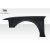 1999-2004 Ford Mustang CBR500 Wide Body Front Fenders - 2 Piece - image 3