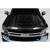 2019-2023 Chevrolet Silverado 1500 Carbon Creations ZL1 Look Hood - 1 Piece - image 1