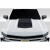 2019-2025 Chevrolet Silverado 1500 Duraflex ZL1 Look Hood - 1 Piece - image 1
