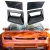 FRP SMAD Headlight Housings 4pc > Nissan 240SX 1989-1994> 2/3dr - image 1