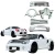 FRP MCRA v1-Open Wide Body Kit 8pc > Toyota MRS MR2 Spyder 2000-2005 - image 1