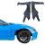 FRP TKYO v2 Wide Body S14.5 Conversion Fenders (front) > Nissan 240SX (S14) 1995-1996 - image 1