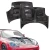 Carbon Fiber WDS BAND Frunk Hood (front) > Toyota MRS MR2 Spyder 2000-2005 - image 9