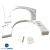FRP ORI RACE 75mm Wide Body Kit 8pc > Nissan Silvia (S13) 1989-1994 > 2dr Coupe - image 47