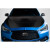 2017-2022 Infiniti Q60 GTS Look Hood - 1 Piece - image 1