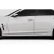 2016-2019 Cadillac CTS-V Alpha Side Skirts - image 1