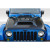 2007-2018 Jeep Wrangler JK Avenge Vented Hood - 1 Piece - image 1