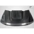2017-2022 Ford Super Duty F250 F350 F450 GT500 V2 Look Hood - 1 Piece - image 3