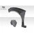 2009-2014 Acura TSX Khan Fender Flare - image 8