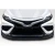 2018-2023 Toyota Camry R Spec Front Lip Spoiler Air Dam - 3 Piece - image 1
