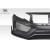 2016-2021 Honda Civic 4DR RBT Widebody Look Front Bumper - 1 Piece - image 6