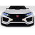 2016-2021 Honda Civic 4DR RBT Widebody Look Front Bumper - 1 Piece - image 1