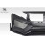 2016-2021 Honda Civic 4DR Duraflex RBT Widebody Look Front Bumper - 1 Piece - image 6