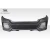 2016-2021 Honda Civic 4DR RBT Widebody Look Rear Bumper - 1 Piece - image 3