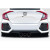 2016-2021 Honda Civic 4DR RBT Widebody Look Rear Bumper - 1 Piece - image 1