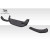 2017-2020 Fiat 124 Spider Abarth Speed Rear Lip Spoiler Splitters - 3 Pieces - image 6