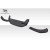 2017-2020 Fiat 124 Spider Abarth Speed Rear Lip Spoiler Splitters - 3 Pieces - image 6