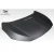 2016-2021 Honda Civic Type R Look Hood - 1 Piece - image 5
