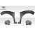2009-2014 Acura TSX Khan Wide Body Fender Flare Kit - 10 Piece - image 6