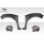 2009-2014 Acura TSX Khan Wide Body Fender Flare Kit - 10 Piece - image 10