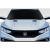 2016-2021 Honda Civic Broman Hood - 1 Piece - image 1