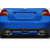 2015-2021 Subaru WRX STI Duraflex Empire Rear Diffuser - 1 Piece - image 1