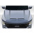 2021-2025 Ford F-150 GT500 Look Hood - 1 Piece - image 1
