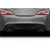 2010-2016 Hyundai Genesis Coupe Twins Rear Diffuser - 1 Piece - image 1