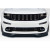 2017-2022 Jeep Grand Cherokee SRT8 Duraflex GR Tuning Front Lip Spoiler Air Dam - 1 Piece - image 1