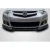 2009-2014 Acura TSX HFP V3 Look Front Lip Spoiler Air Dam - 3 Pieces - image 1