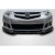 2009-2014 Acura TSX HFP V3 Look Front Lip Spoiler Air Dam - 3 Pieces - image 1