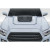2016-2023 Toyota Tacoma Street Runner Air Hood Scoop - 1 Piece - image 1