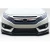 2016-2018 Honda Civic 2DR 4DR Yoka Front Lip Spoiler Air Dam - 3 Pieces - image 1