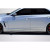 2016-2019 Cadillac CTS-V Carbon Creations Alpha Side Skirt Rocker Panel Splitters 2 Pieces