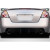 2007-2012 Nissan Altima 4DR AXS Rear Diffuser - 1 Piece - image 1