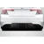 2008-2012 Honda Accord 4DR Ergo Rear Diffuser - 3 Pieces - image 1