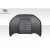 2019-2024 Ford Edge GT500 V2 Look Hood - 1 Piece - image 6