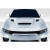 2015-2023 Dodge Charger Hellcat Redeye Look Hood - 2 Pieces - image 1