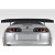 Universal 67" Duraflex LowPro Rear Wing Spoiler - 5 Pieces - image 1