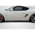 2006-2010 Porsche Cayman Motox Side Skirt Rocker Panel Splitters - 2 Pieces - image 2