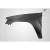 2005-2010 Jeep Grand Cherokee OEM Look Carbon Fiber Fender - image 3