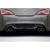 2010-2016 Hyundai Genesis Twins Carbon Fiber Rear Lip - image 1